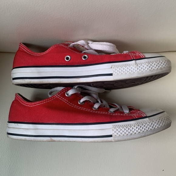 Converse All Star Red Low Top - Picture 5 of 7